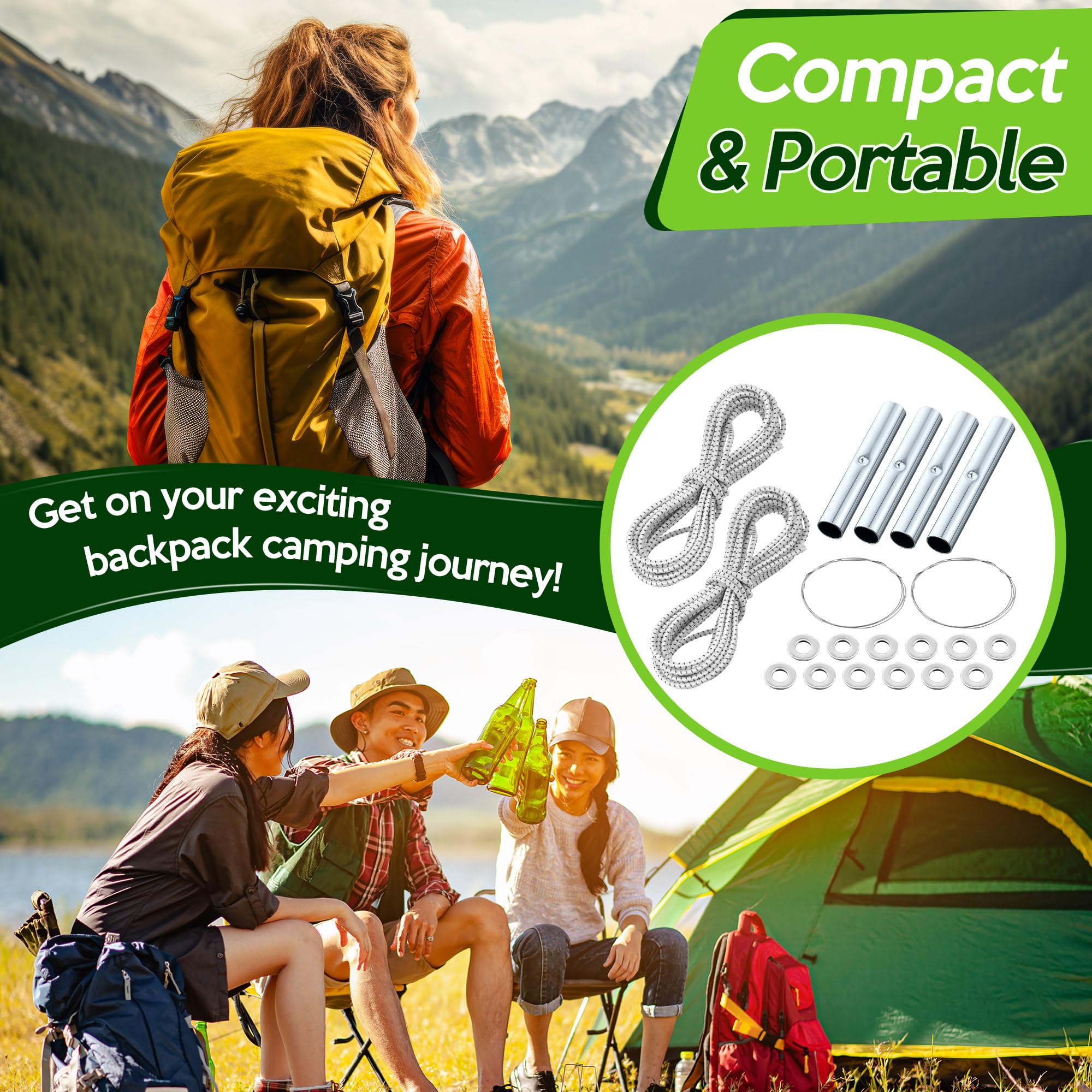 Tent Pole Repair Kit - Fix Your Tent Poles! -6