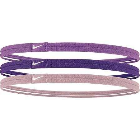 Amazon ナイキ シームレス ヘッドバンド スキニー 3本パック ピンクグレイズ ヴァイオレットショック ワイルドベリー F Nike ナイキ ヘッドバンド