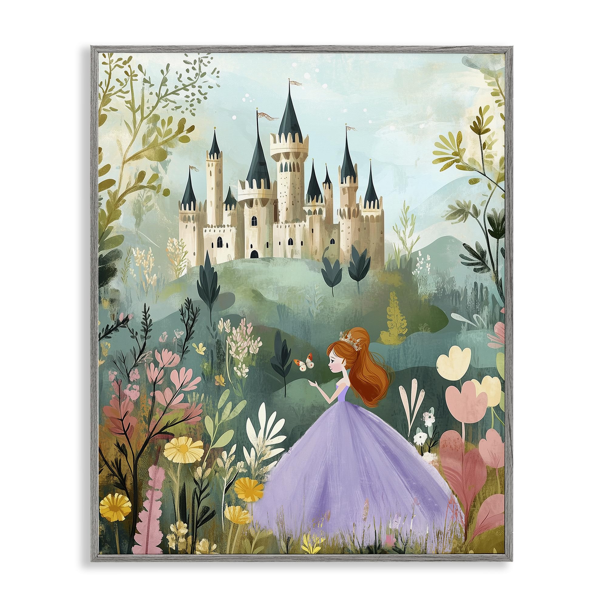 'Princess Day Out'| Framed Giclee Art