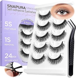 Winkgiggle - Pestañas autoadhesivas de aspect...