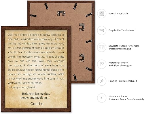 Miniatura 313 de Poster Master Póster de Robert Louis Stevenson - Impresión de The Good and the Evil - Arte de citas de recuperación - Regalo para él, ella -