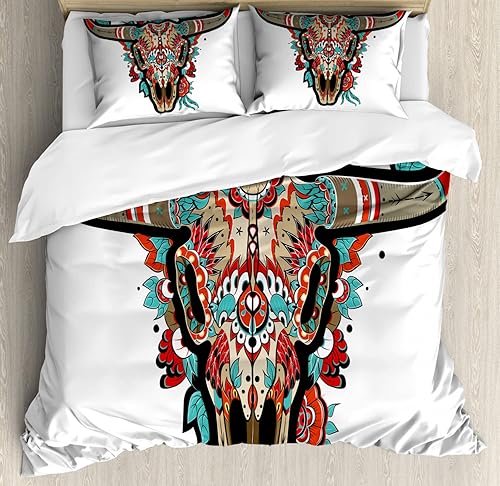 Miniatura 317 de Ambesonne Juego de funda de edredón de brújula, ilustración de mapa del mundo, marinero marítimo, equipo de vida monocromático, juego de ropa