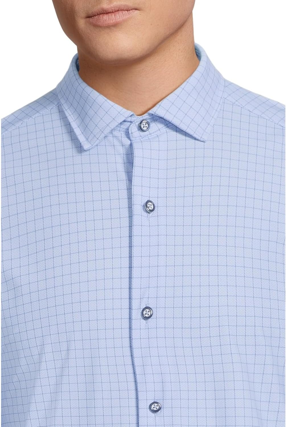 Johnston and Murphy Mens Xc4® Long-Sleeve Dress Knit Shirt - Image 4
