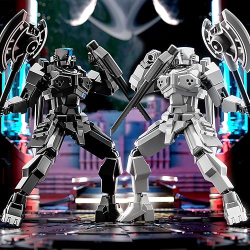 Miniatura 4 de Juego de 2 figuras de acción T13, figuras de acción de escudo completado con 13 figuras de acción, figuras de acción movibles multiarticuladas,