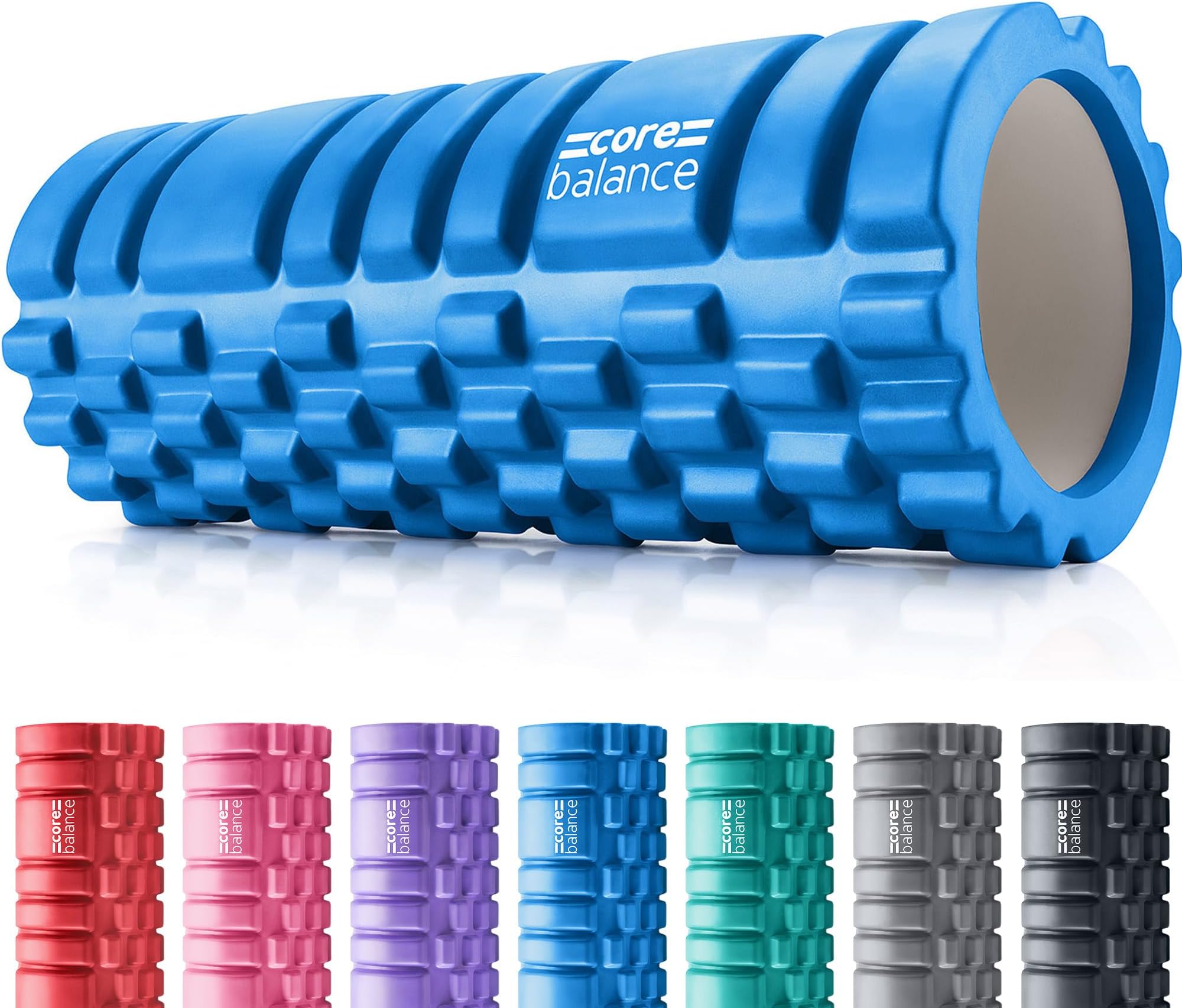 Foam Roller For Deep Tissue Muscle Massage, Trigger Point Grid Sports Massager, Fitness Gym Physio