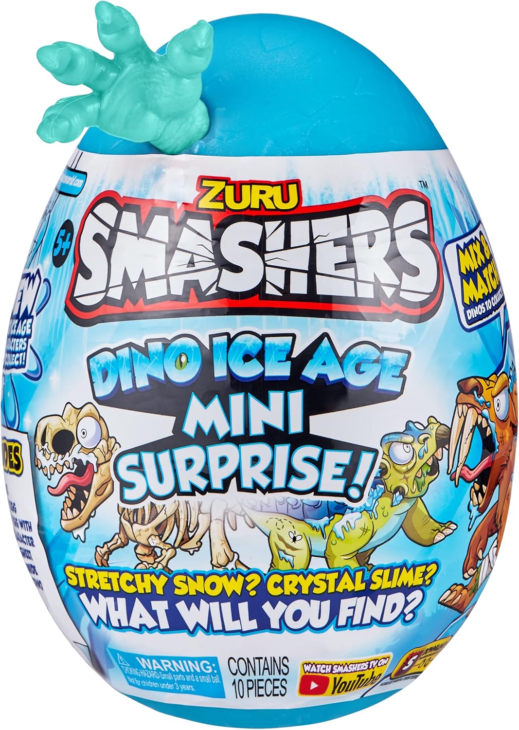 Smashers Dino Ice Age Mini Surprise Egg by ZURU