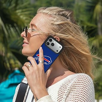 Keyscaper Buffalo Bills Stripe Design Bump Case for iPhone