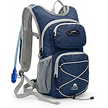 Hydration Hiking Backpack, Water Hiking Backpack, Hydration Backpack with 15l Water Bladder, Runinnng Backpack for Men Women for Cycling Campling