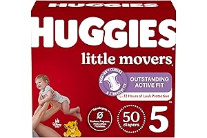 Huggies Snugglers Diapers Size 5: Gentle Protection for Growing Toddlers