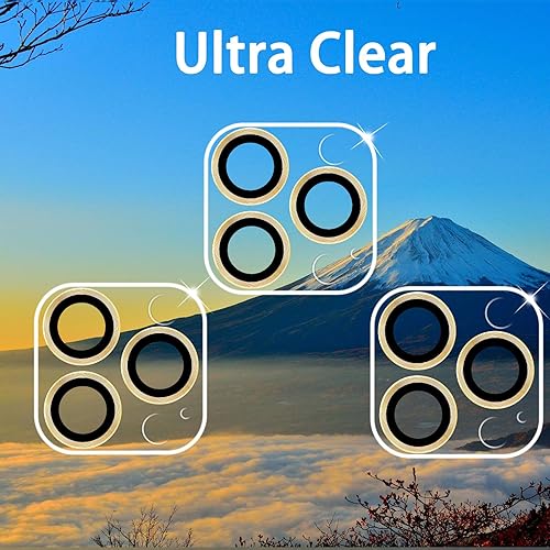 Miniatura 77 de 3 Pack Tempered Glass Camera Lens Protector for iPhone 12 6.1", Ultra HD, 9H Hardness, Anti-Scratch, Case Friendly, Easy to Install