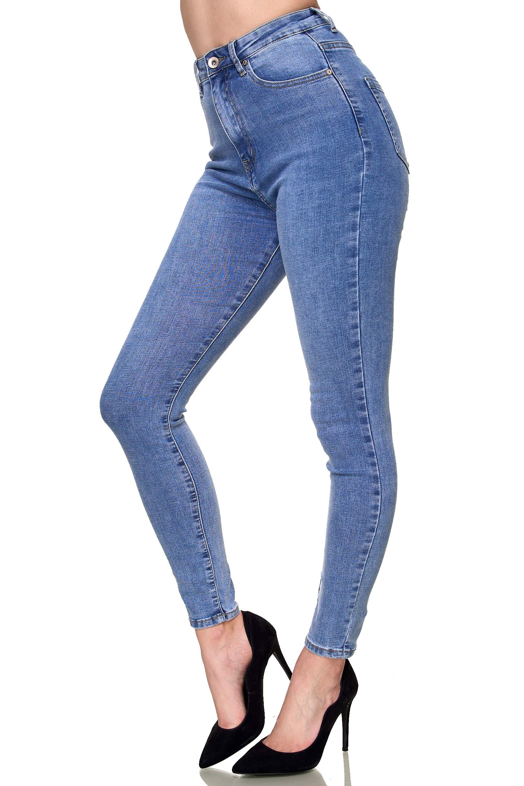 Elara Jeans Donna Vita Alta Effetto Push Up Chunkyrayan
