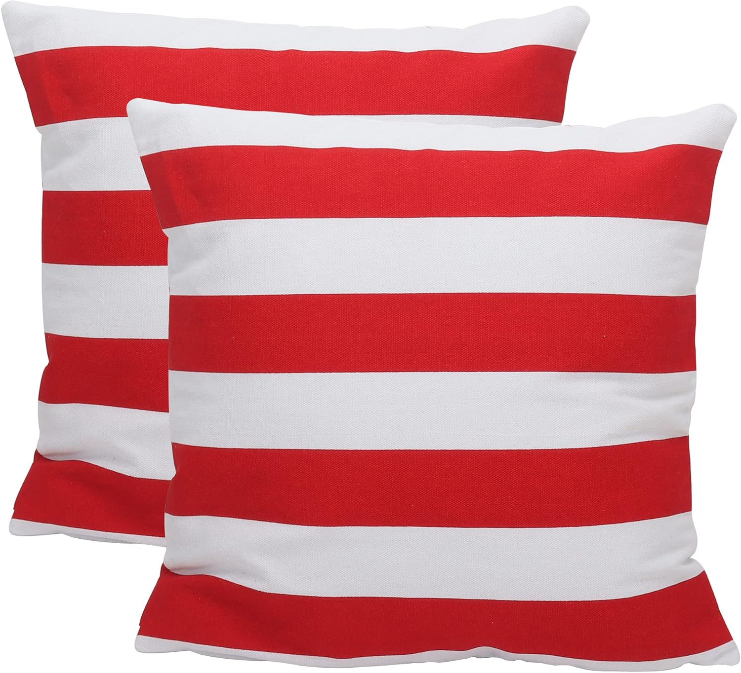 Pillow Covers 18x18 Inches Set of 2 Decorative Pillowcase