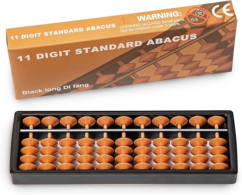 Digital Standard Abacus-7.0 in-Calculadora profesional de soroban de 11 columnas (herramienta funcional y educativa)