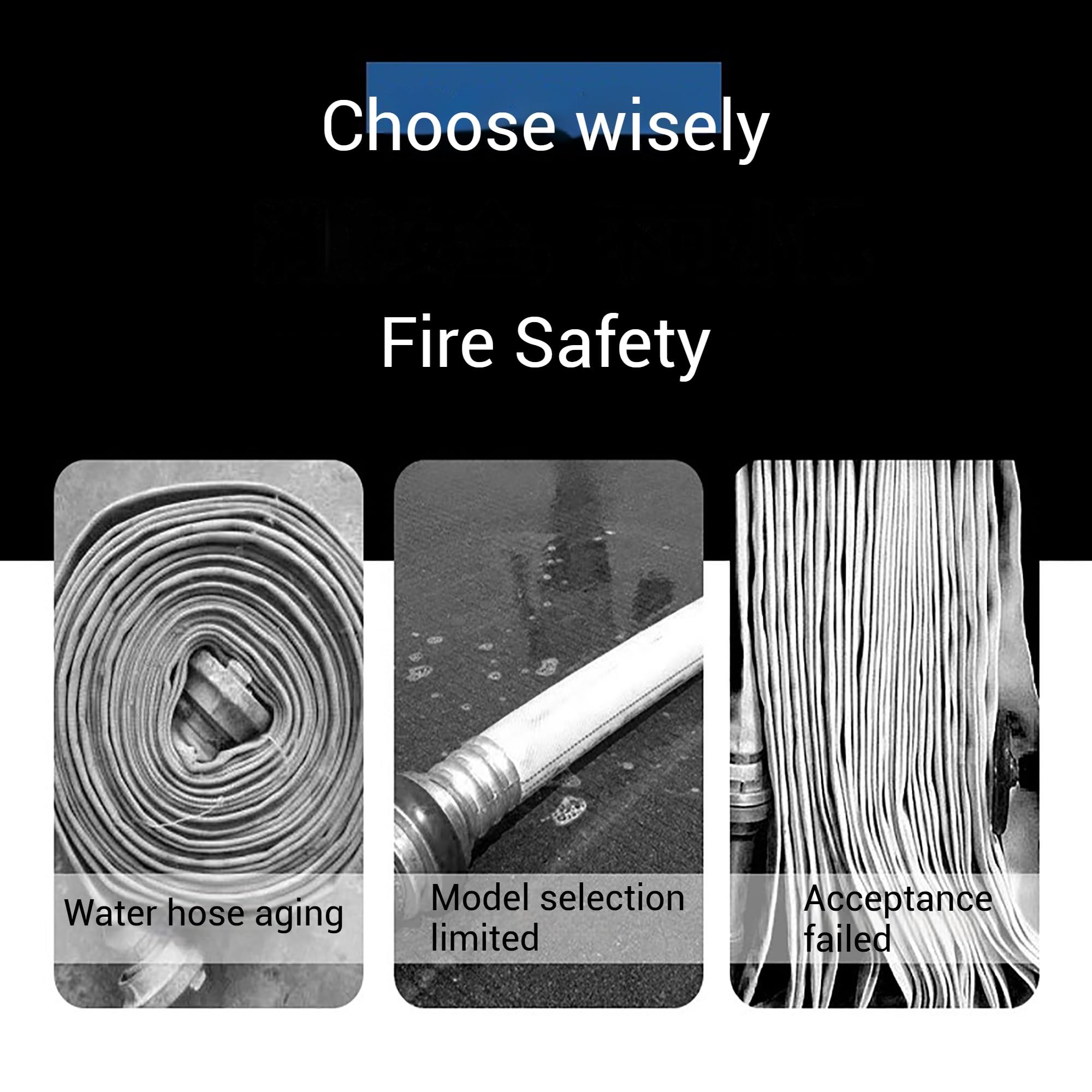 Manguera de descarga plana, Manguera contra incendios for transferencia de agua con 1-12 pulgadas diámetro interior y 20 o 30 metros longitud(1181in,2in)