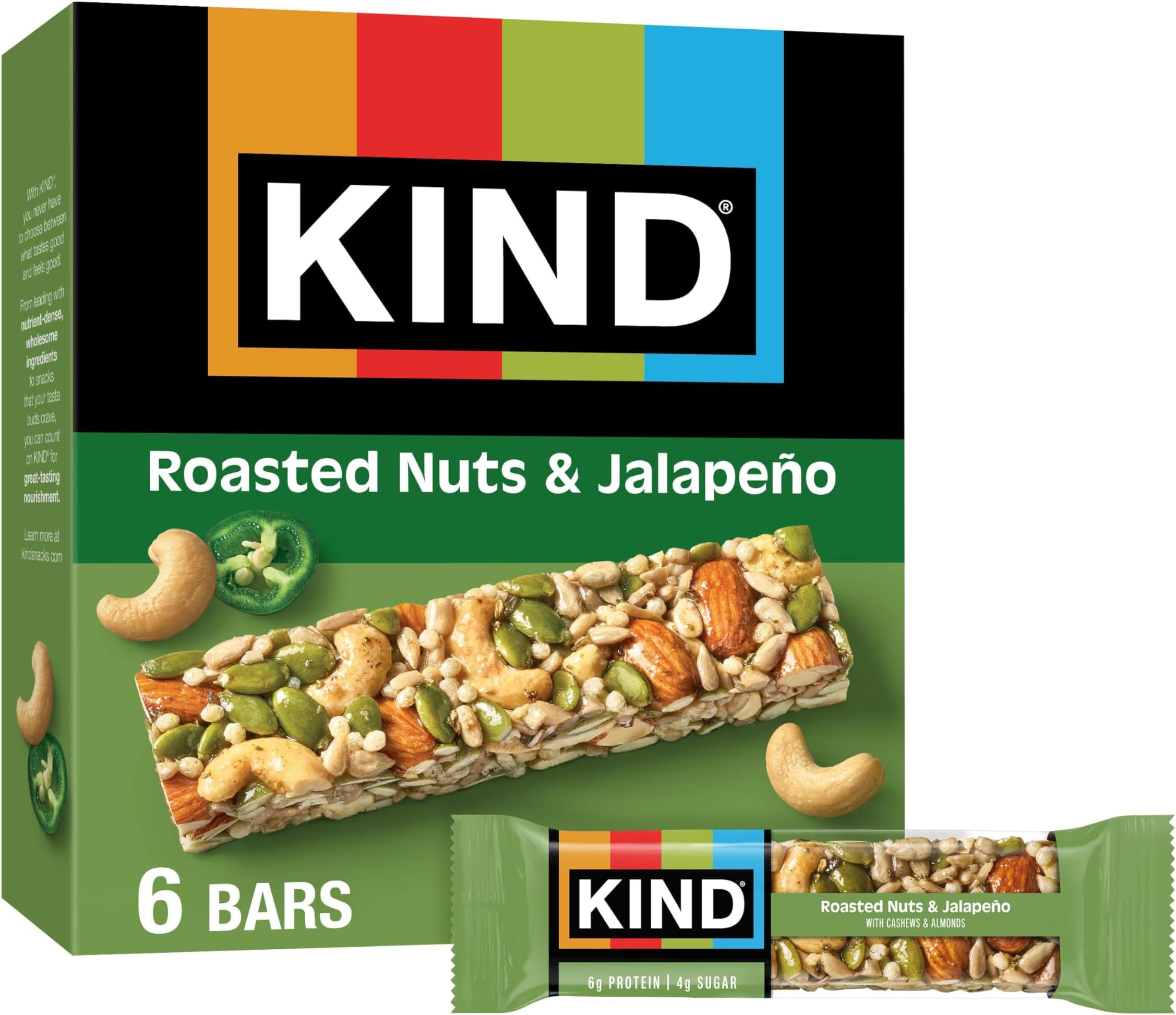 Roasted Nuts & Jalapeno