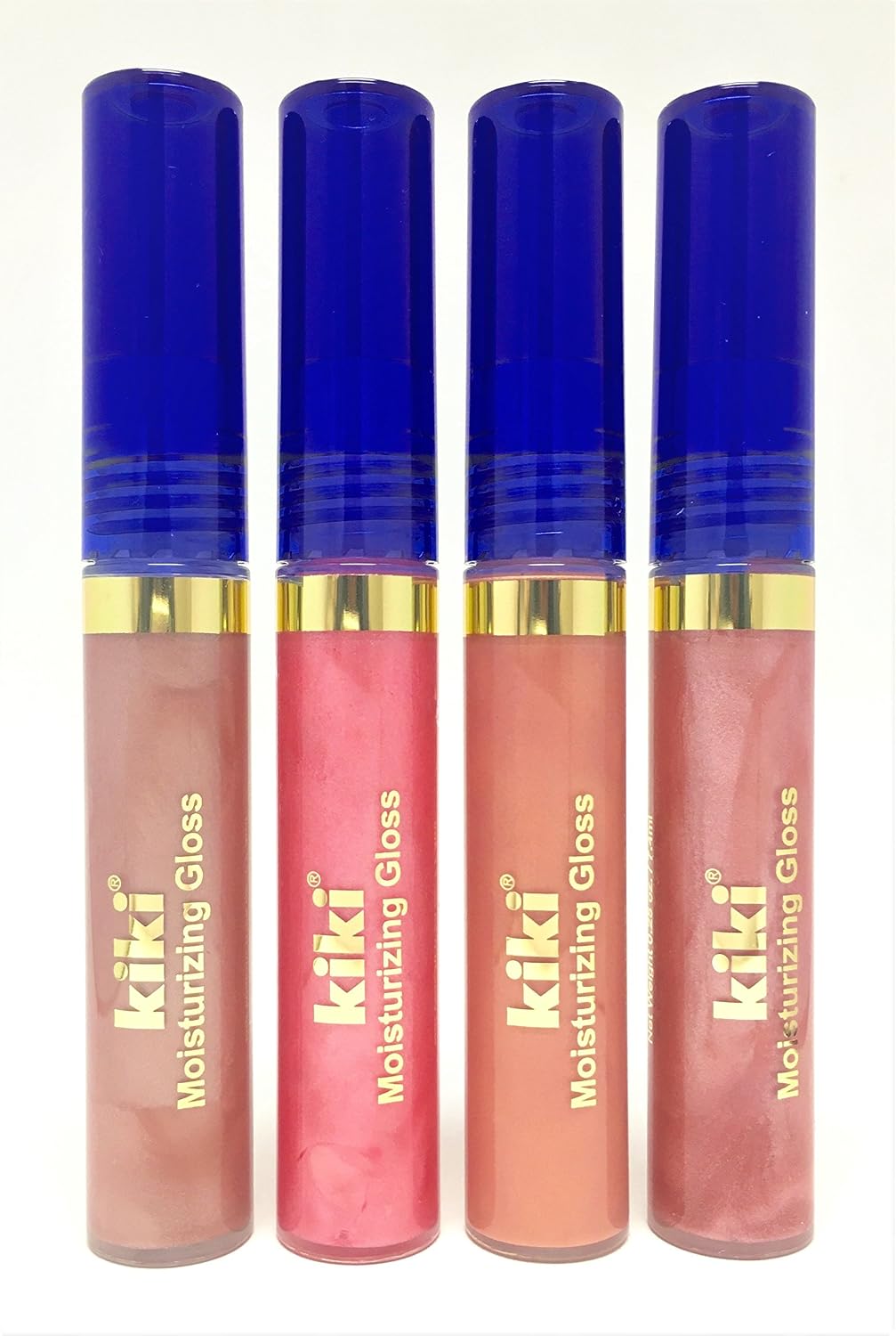 kiki SHIMMERING LIP GLOSS SET 4 PCS.