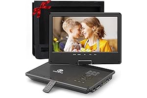 WONNIE Portable DVD Player for Toddlers: Entertainment on the Go!