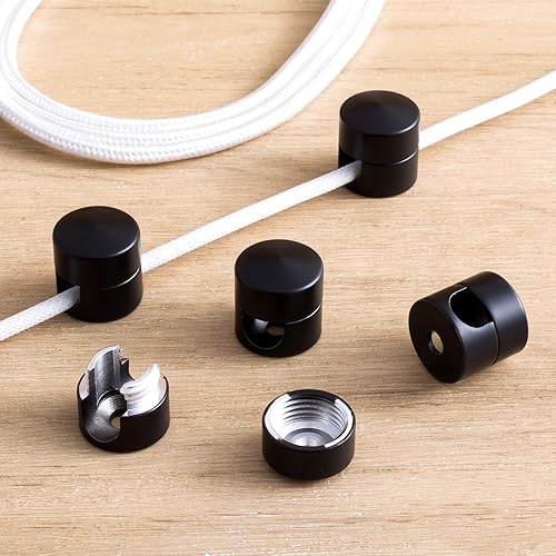 Miniatura 26 de 3 juegos de soportes de cargador para cables, soportes de anclaje de cable ajustables plateados, clips de cable de metal adhesivos, organizadores de