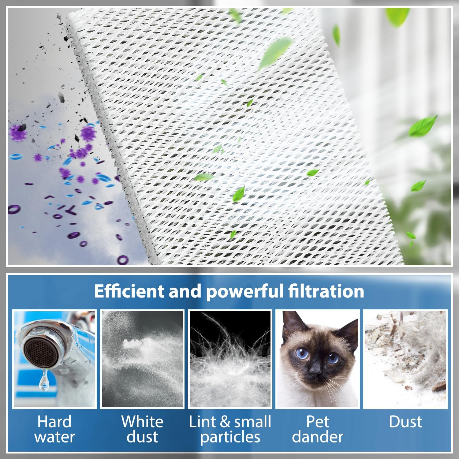 MaxLLTo Replacement Humidifier Filter Pad Compatible for Aprilaire 600 Series Model (10" x 13" x 1-5/8")