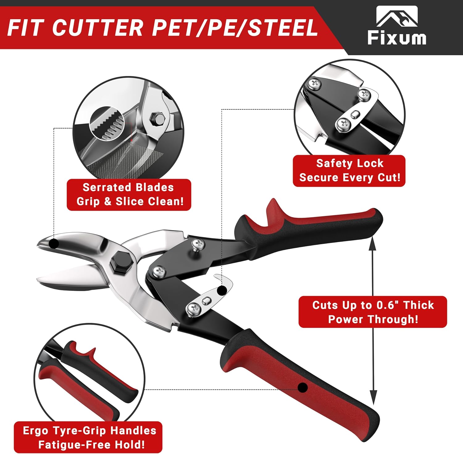Banding Strapping Kit 9-in-1, Heavy Duty Pallet Strapping Tool Set with Tensioner, Sealer, Cutter, 5/8 PET Strap Roll, Steel Seals, Corner Protectors, Gloves & Carrying Bag for Warehouse, Logistics