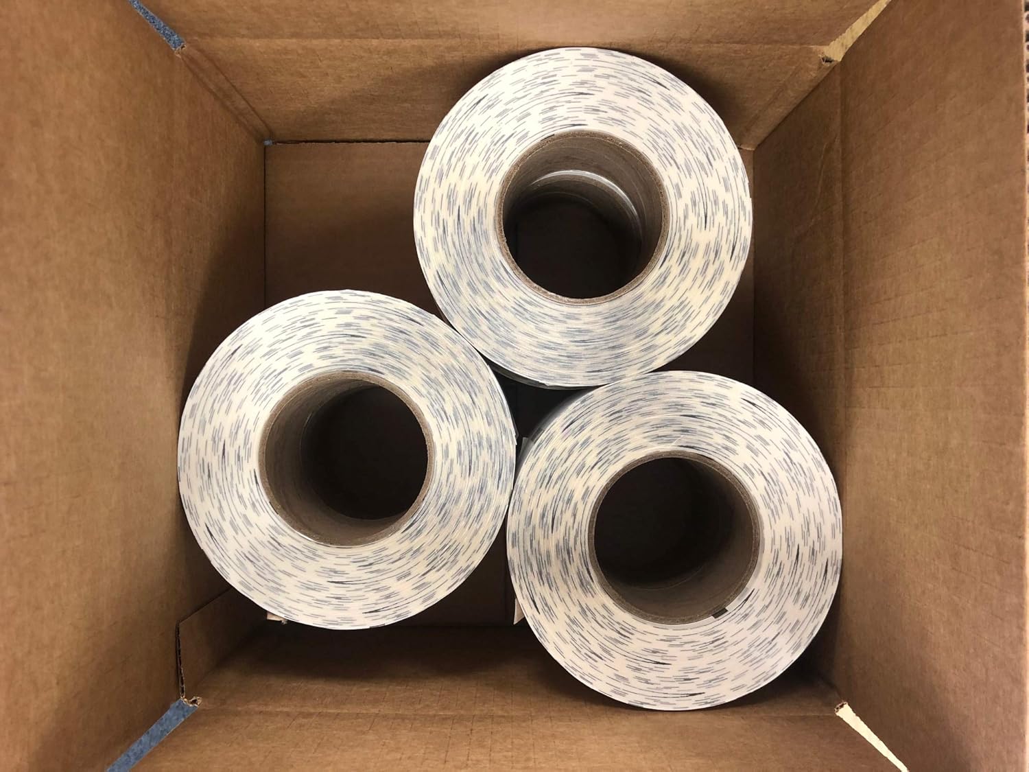 Aquos Hobart Scale Labels Quantum HL-3850 (3") Label Rolls Made in USA 1000 Labels Per Roll (HL-3850, 6 Rolls)