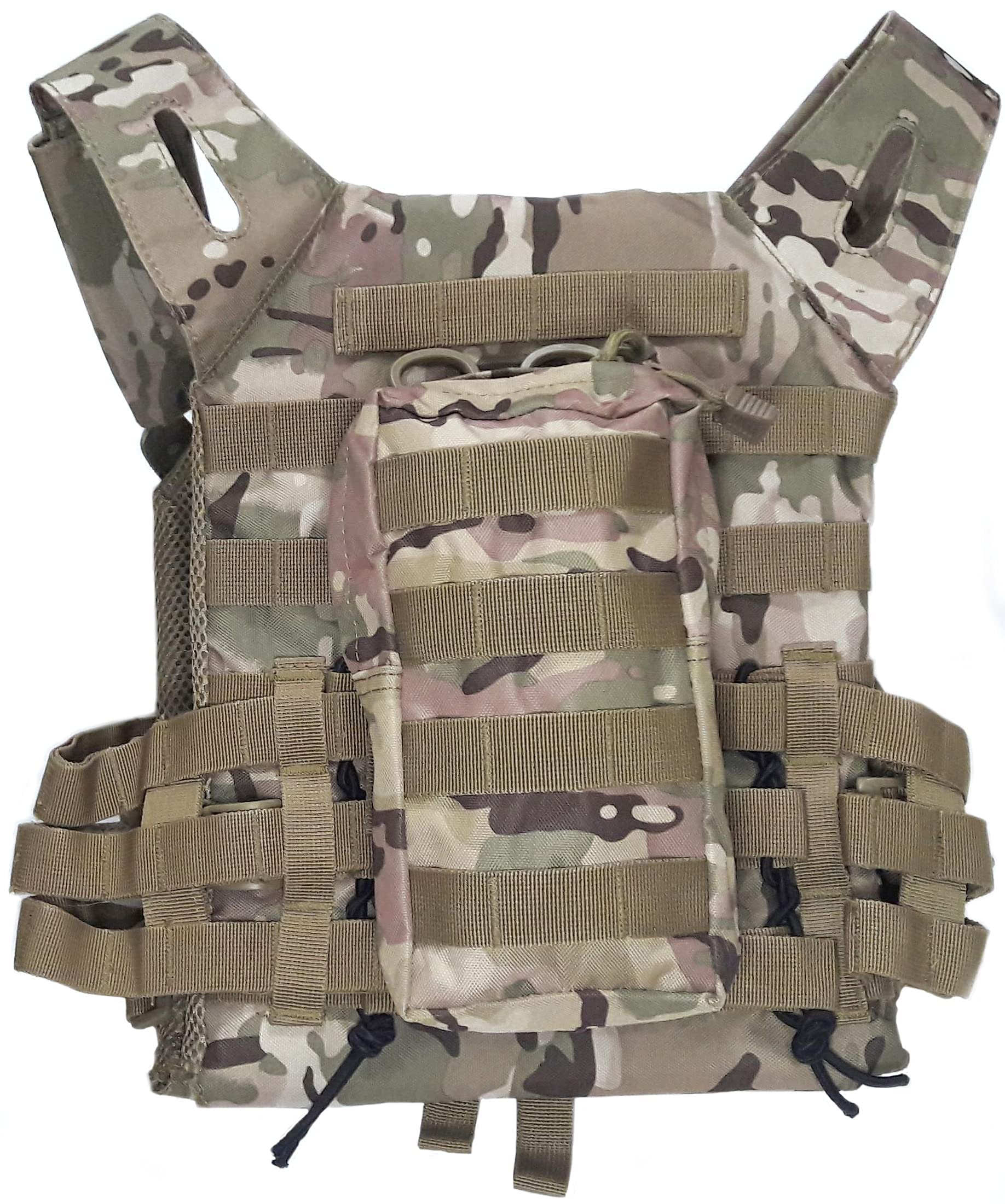 Amazon.co.jp: MOLLE 対応 PALS タクティカル 多目的ポーチ マルチカム