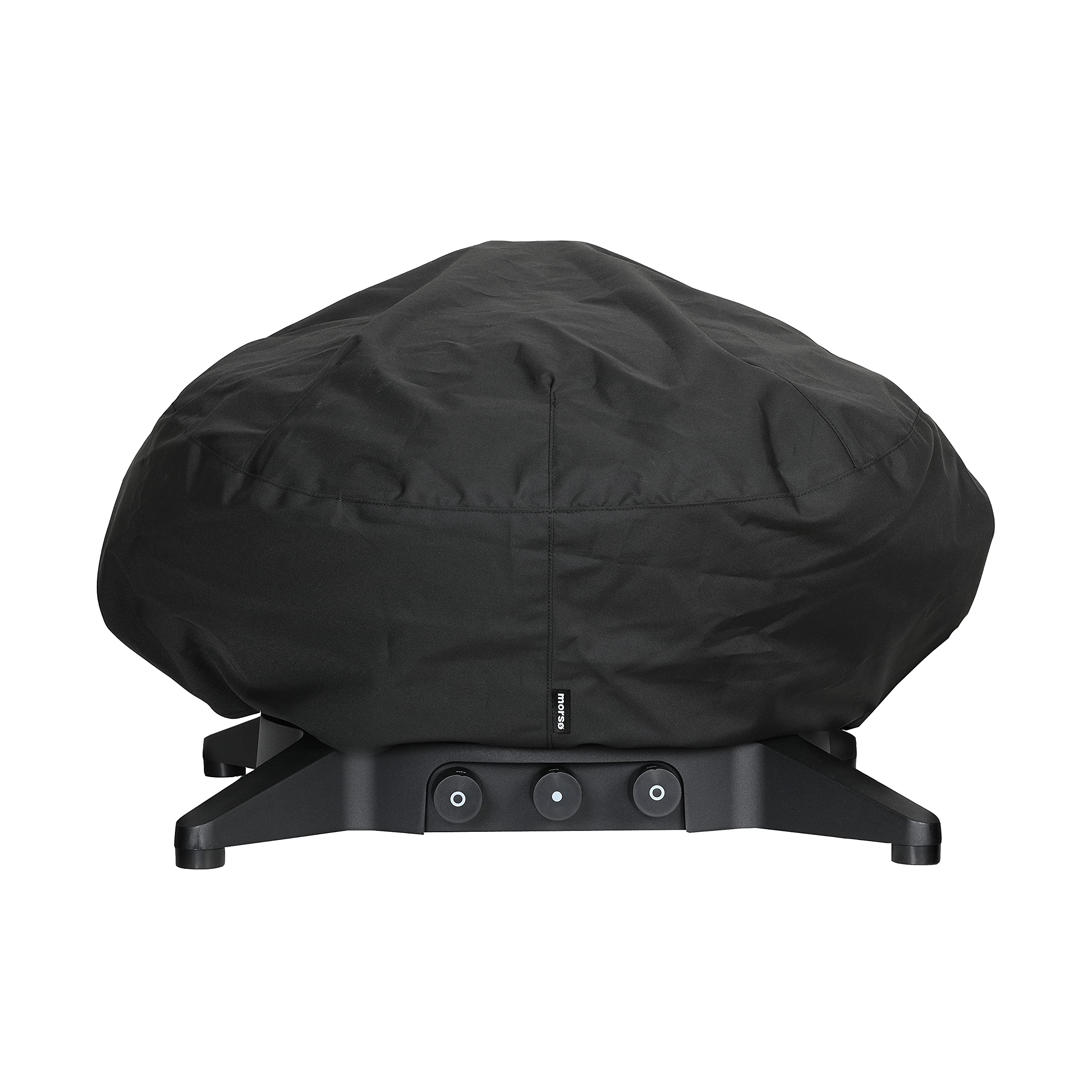 MorsøForno Gas Grande Grill Cover, Made from Water-Resistant Polyester, Protection in All Types of Weather, Clean Design, Black