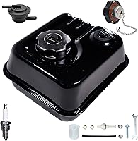 Vista 1 de JMCHstore Tanque de combustible con válvula antivuelco para motor Predator 212 6.5HP Hemi, para motor Harbor Freight Loncin 210FA 212cc Modelo, kit