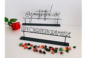 Personalized Social Media Desk Sign: Amplify Your Online Presence