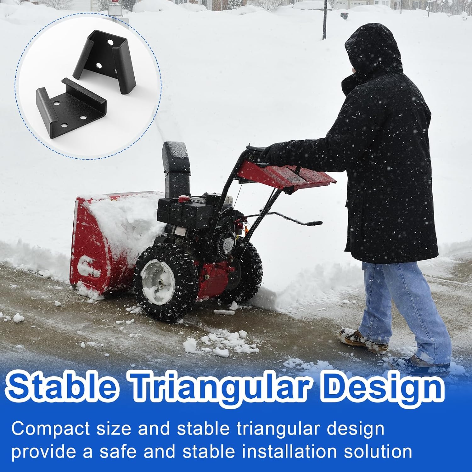 56436 Handheld Control Bracket Compatible with Fisher Western SnowEx Blizzard Snow Plow Truck, Plow Controller Dash Mount-2PC