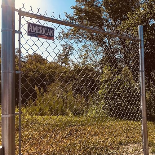 Miniatura 3 de America's Fence Store Bridas de alambre de eslabones de cadena de calibre 6-1/2 pulgadas x 9 (bolsa de 100) – Bridas de alambre de aluminio con