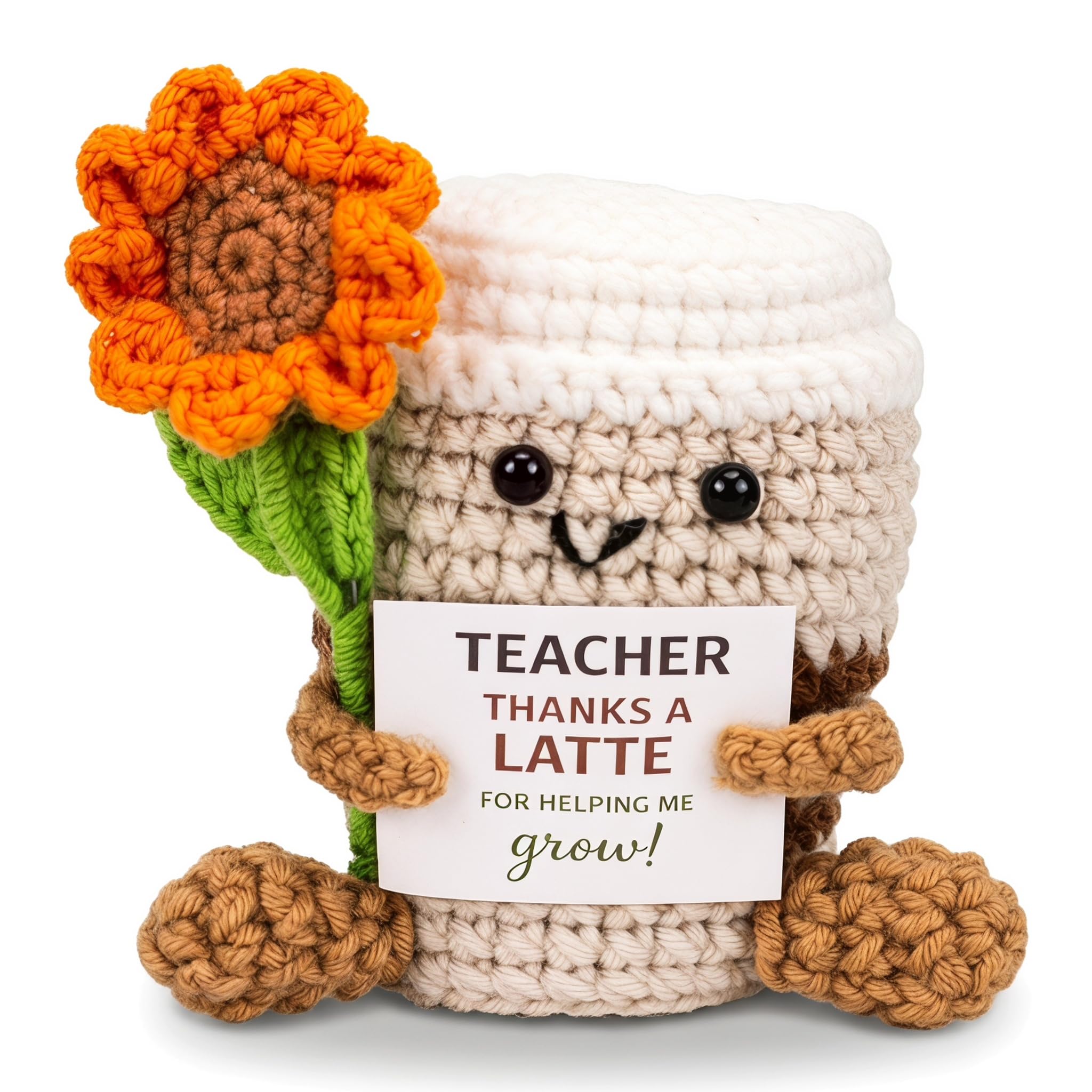 Dinsage Women's Sunflower Teacher Gifts For Handmade Emotional, Thank You, Leaving, Appreciation For Teacher, End Of Year Graduation Back To School Gift For Teachers Colleagues (Sunflower)