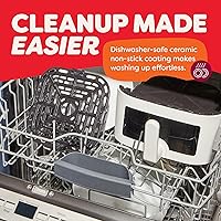 Vista 7 de Instant Pot 4Qt VORTEX 6 en 1 Mini Freidora de Aire, Opciones de Programa Personalizado, Freír al Aire, Asar, Asar a la Parrilla, Deshidratar