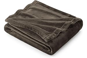 BedSure Dark Brown Throw Blanket: A Plush, Cozy Embrace for Your Comfort