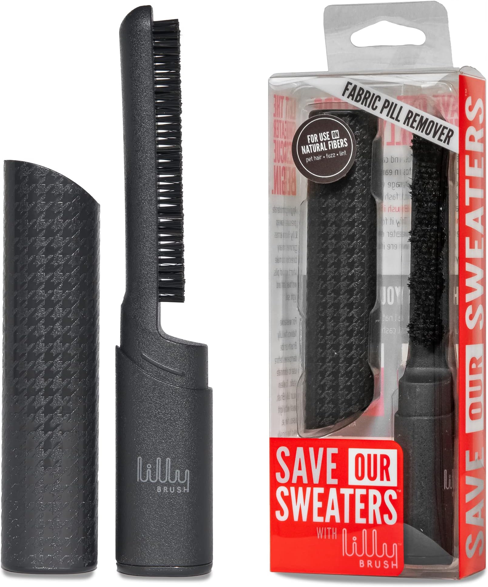 Lilly Brush Save Our Sweaters Fabric Pill Remover Brush for