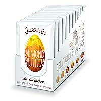 Vista 6 de Justin's - Paquete de 10 + 10 paquetes de mantequilla de almendras con canela y miel