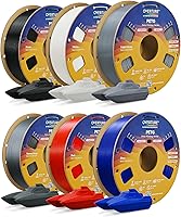 Vista 39 de Filamento de impresora 3D Overture PETG de 0.069 pulgadas con superficie de construcción 3D, bobina de 2.2 libras, precisión dimensional +/- 0.002