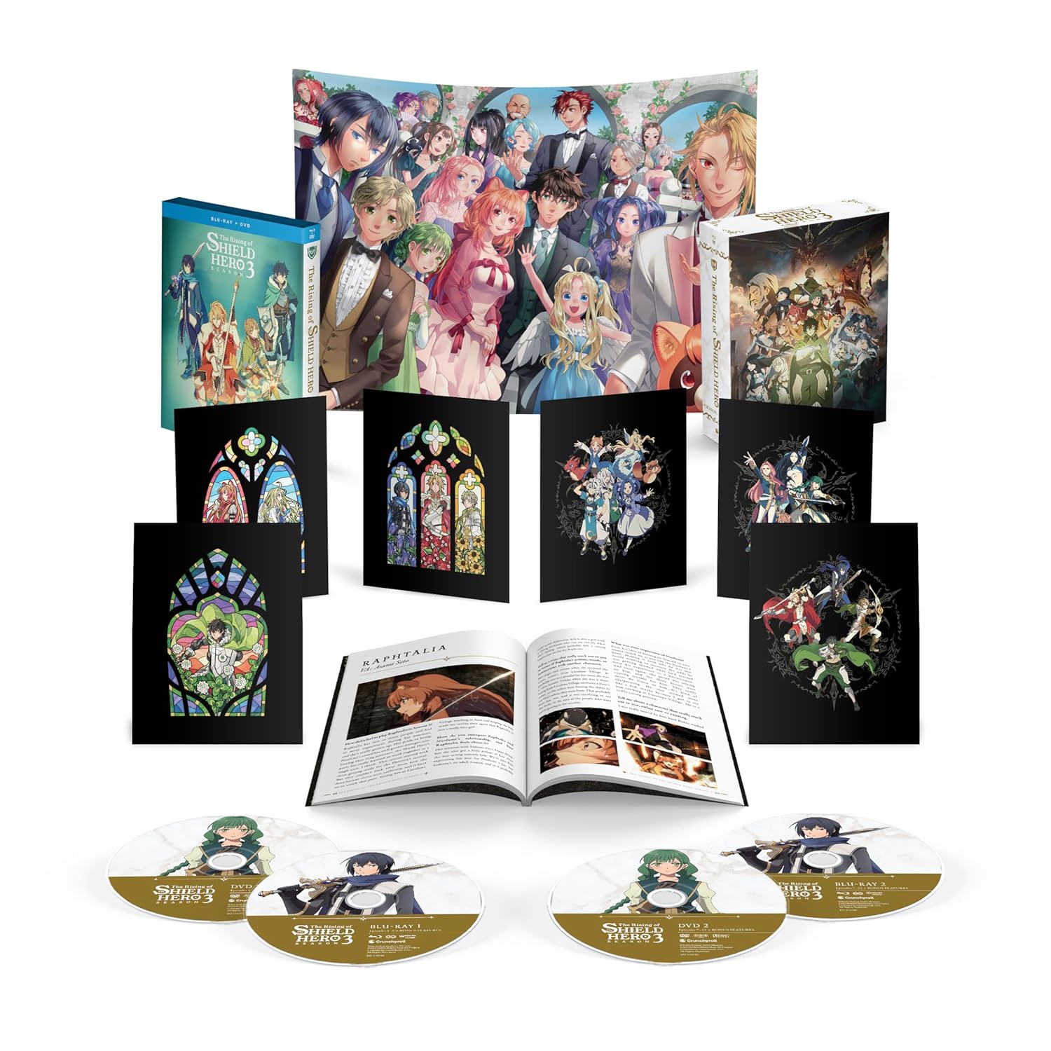 The Rising Of The Shield Hero - Season 3 - Blu-ray & DVD