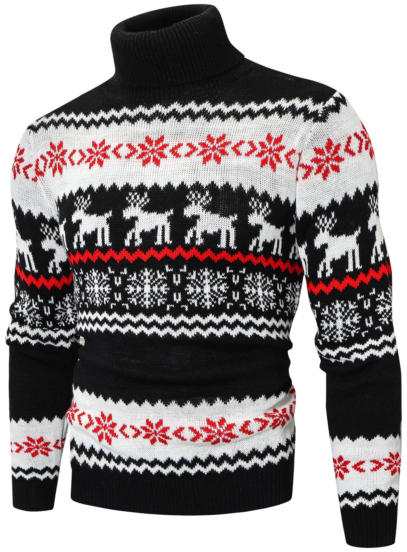 Christmas Sweater H2h Mens Sweater Slim Fit Man Christmas Jumper