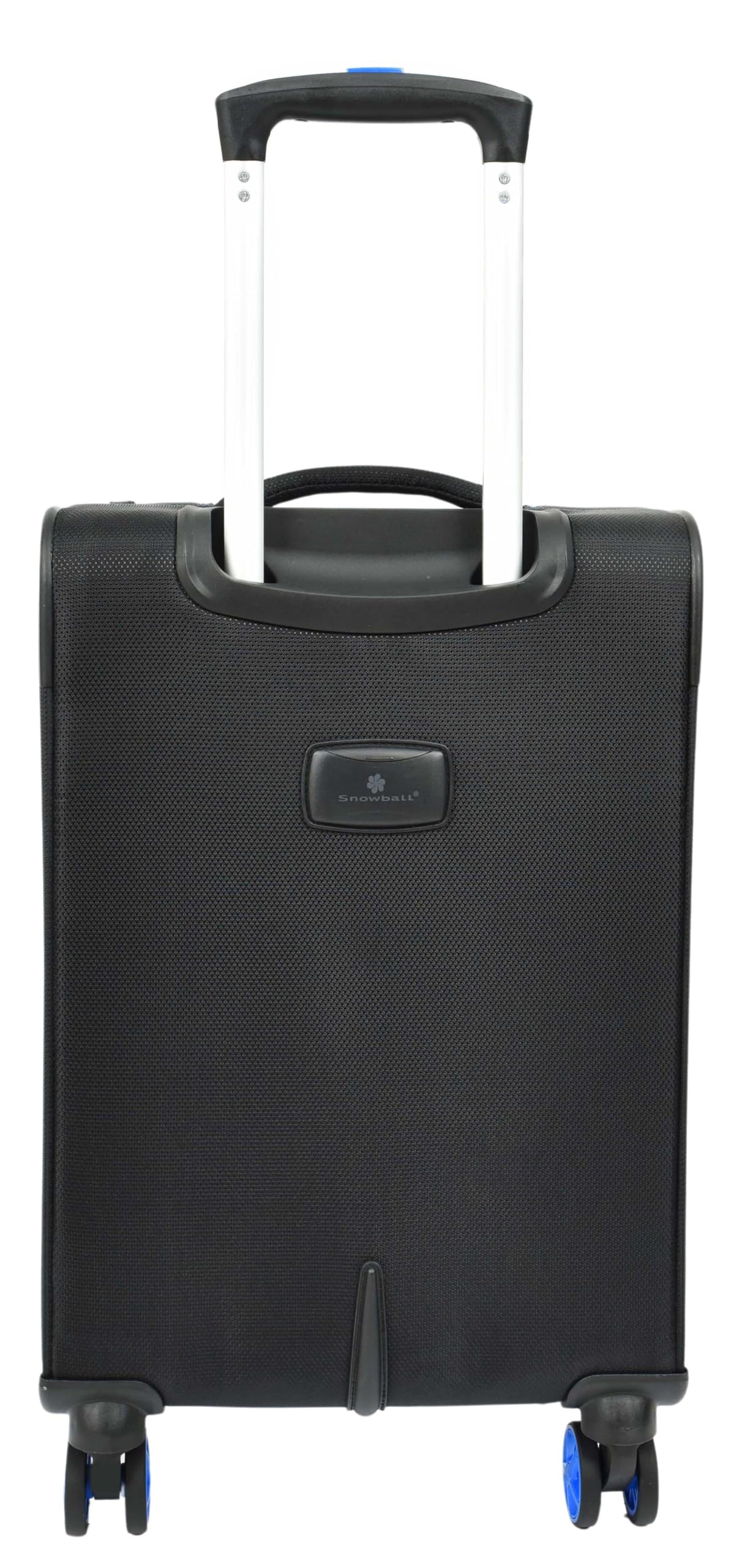 House Of Leather Valigia morbida a 8 ruote Spinner espandibile leggera bagaglio Orion, Nero , Cabin Carry On, Bagagli
