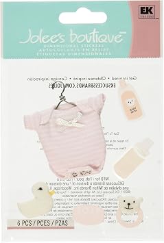 Jolees Boutique Dimensional Stickers, Baby Girl Outfit