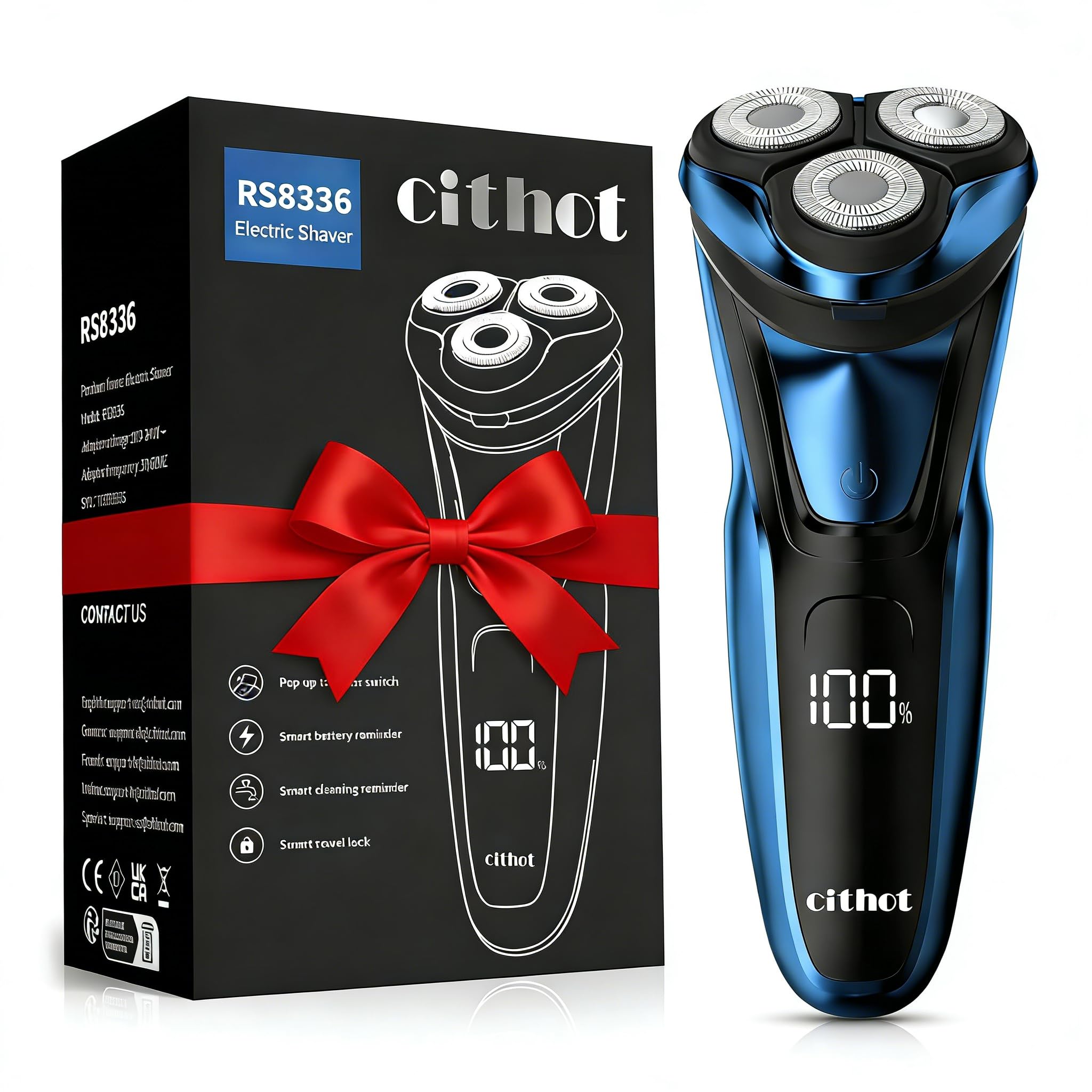rasoio elettrico senza fili