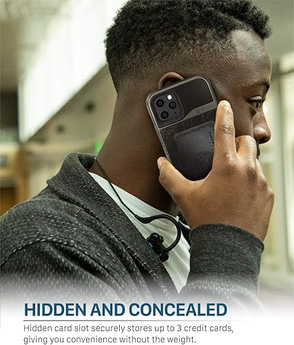 Miniatura 3 de Vena vCommute - Funda tipo cartera compatible con Apple iPhone 11 Pro Max 65 pulgadas 2019 protección contra caídas de grado militar soporte de