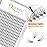 QUEWEL Cluster Lashes 240Pcs Individual Lashes 10D 0.10C Curl 16mm Knot-Free Lash Extensions Clusters Lashes Soft&Natural False Eyelashes Individual DIY Eyelash Extension at Home(10D 0.10C 16)