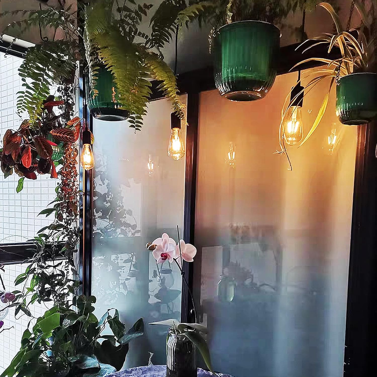 3 Light Plug in Pendant Light, 10ft Black Hanging Lights Cord with On/Off Switch, E26 Vintage Industrial Hanging Lamp Fixtures for Kitchen Island Farmhouse, Bulb Not Included