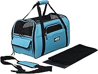 Vista 20 de EliteField Transportador suave para mascotas (aprobado por aerolíneas) Bolsa de viaje para perro, cachorro, gato, de lados suaves