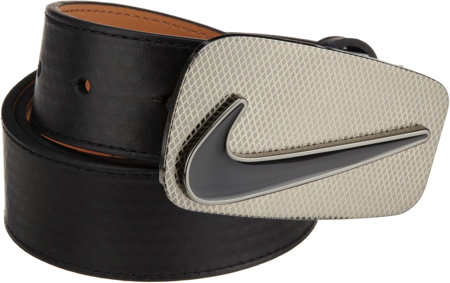 men's nike reversible double edge stitched belt