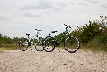 Huffy Stone Mountain Bike for Men and Women, 20/24/26, 6-Speed (20) or 21-Speed, Front or Dual Suspension (Varies), Multiple Colors, Adjustable Saddle, Shimano Equipped, All-Terrain Tires