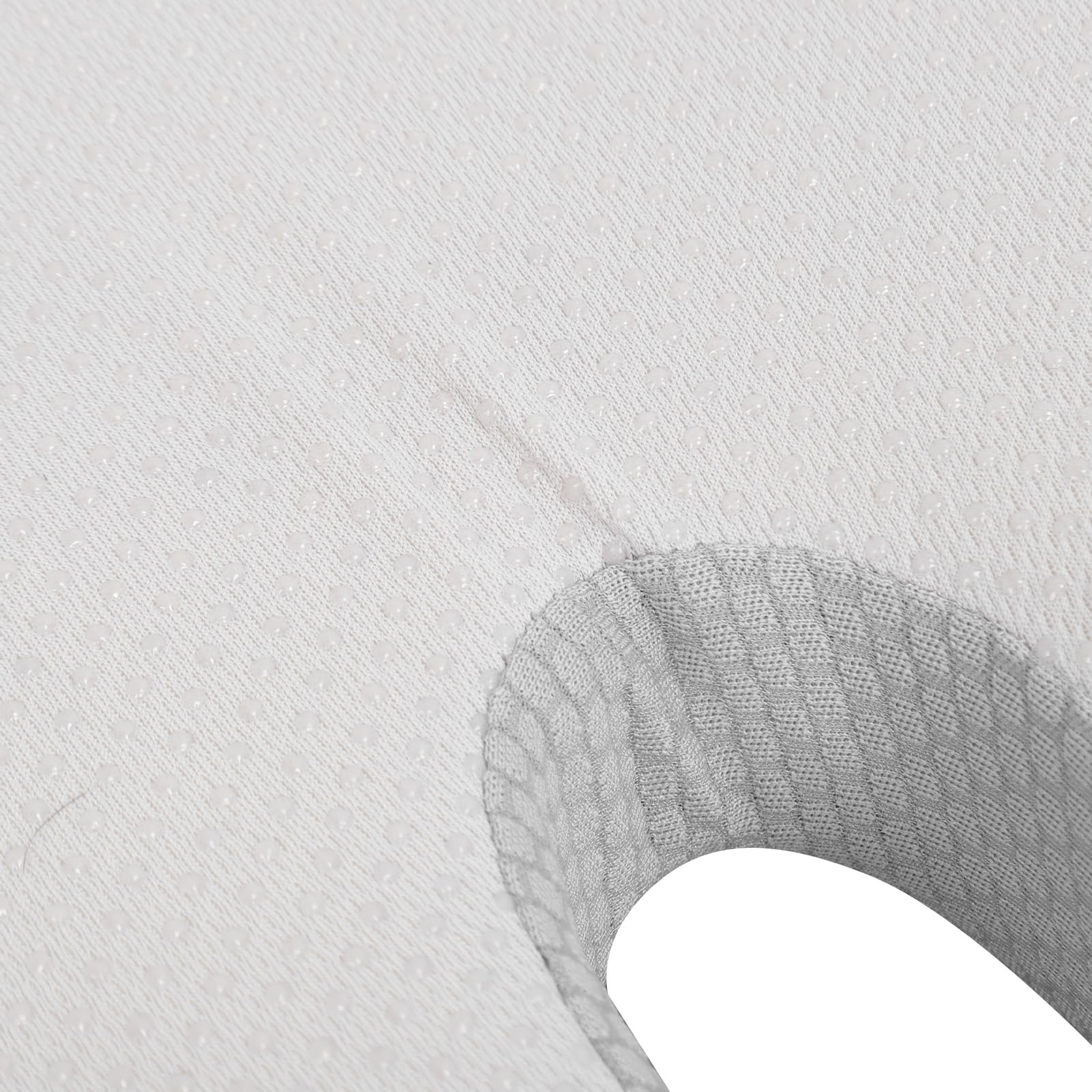 AMONIDA Cojín de Espuma Viscoelástica para Silla de Oficina, Diseño Ergonómico en Forma de U Que Proporciona Alivio y Apoyo para el Dolor del Coxis, 1 Unidad (Azul Oscuro)