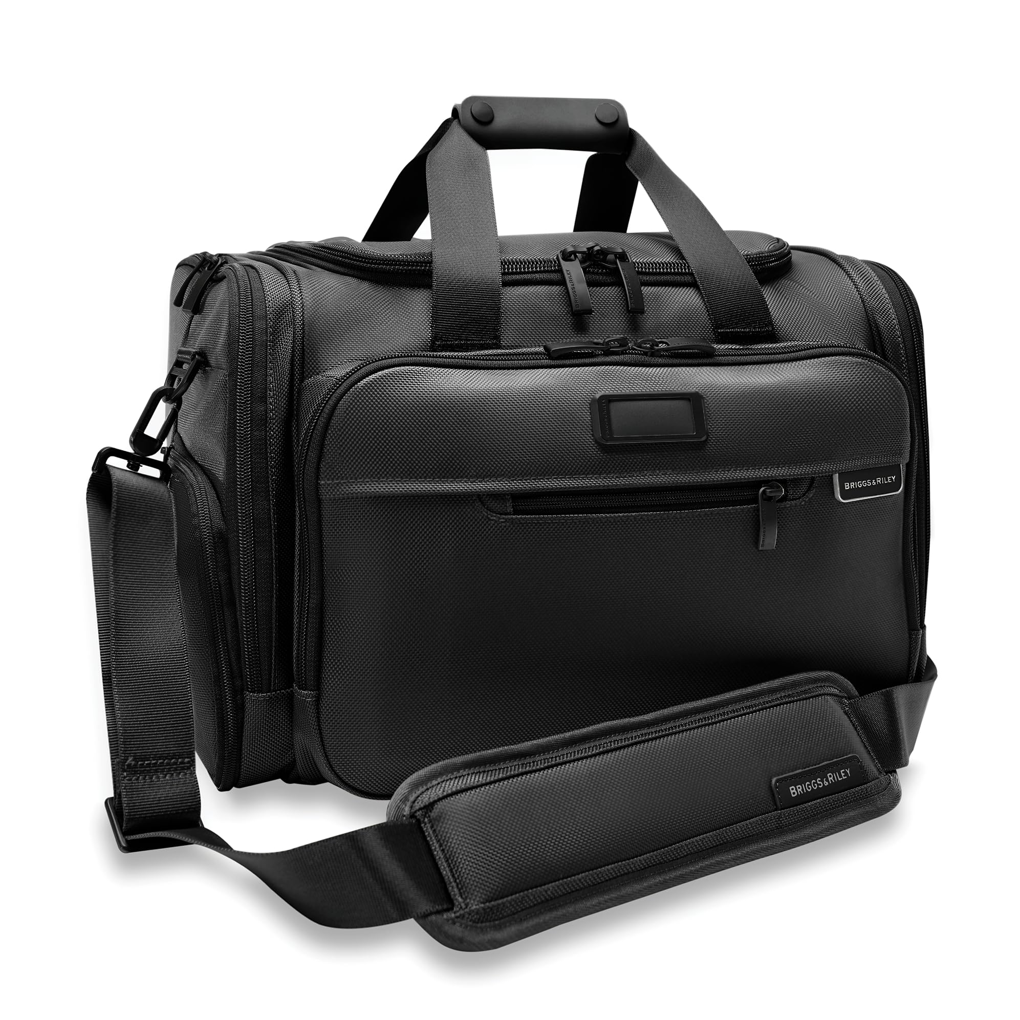 Amazon | Briggs & Riley トラベルダッフルバッグ, ブラック, Cabin
